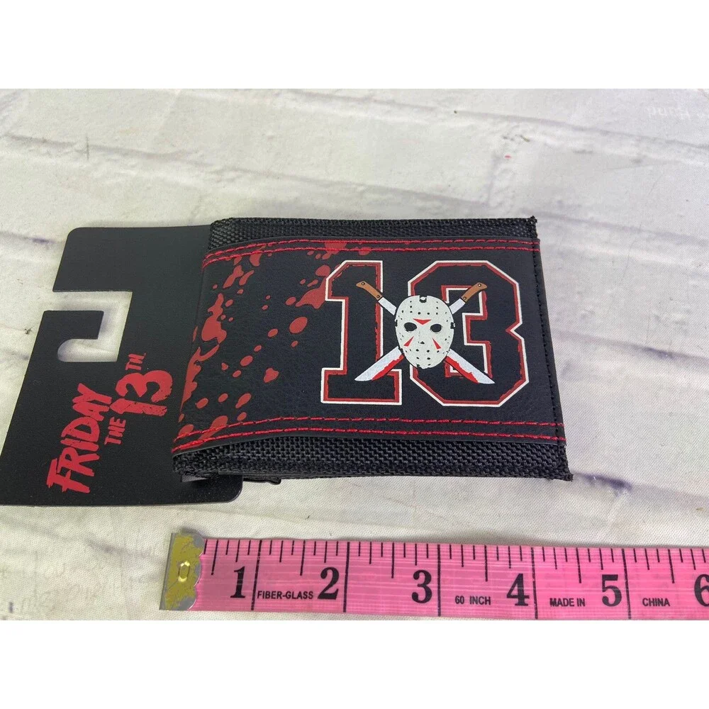 Friday The 13th Jason Voorhees Fear Fridays Horror Bi-Fold Wallet NEW